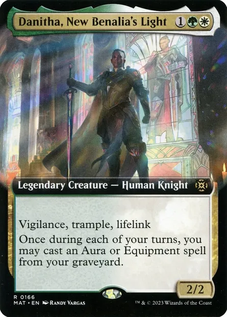 Danitha, New Benalia's Light, Magic card MAT 166 — March of the Machine: The Aftermath set
