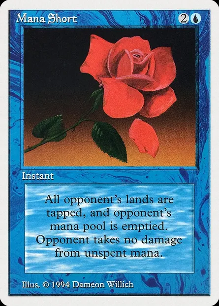 Mana Short, Magic card SUM 67 — Summer Magic / Edgar set