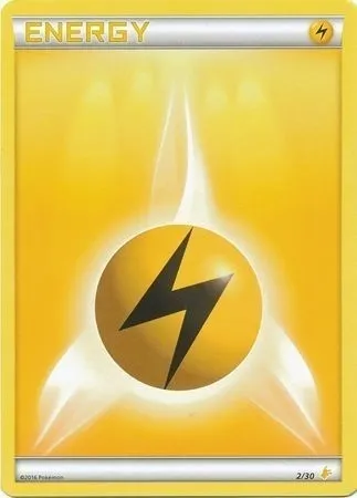 Énergie Électrique, carte Pokémon TK9P 002 — extension XY Trainer Kit: Pikachu Libre & Suicune (Pikachu Libre)