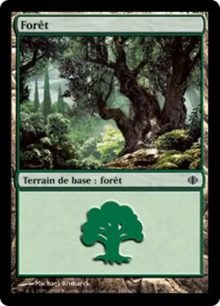 Forêt, carte Magic ALA 249 — extension Les éclats d'Alara