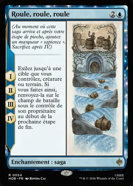 Roule, roule, roule, carte Magic HOB 54 — extension The Hobbit