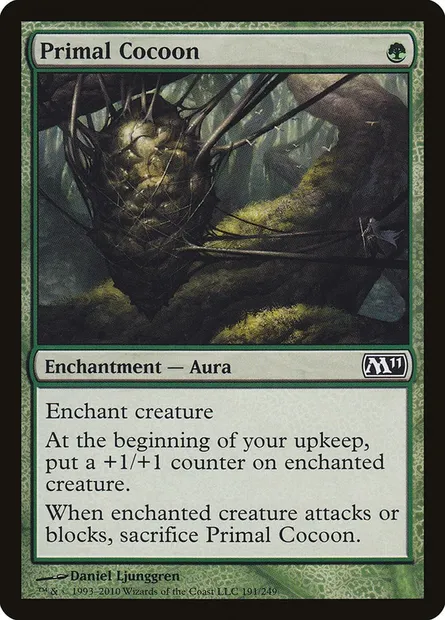 Primal Cocoon, Magic card M11 191 — Magic 2011 set