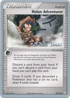 Aventurier Holon, carte Pokémon WCD06 085-2 — extension World Championship Decks 2006