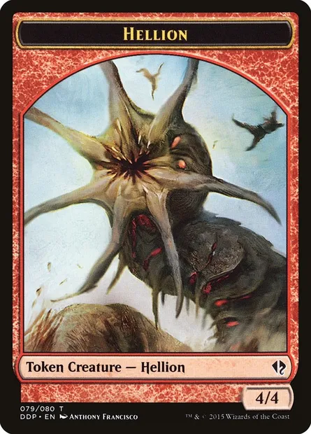 Hellion, carte Magic DDP 79 — extension Duel Decks: Zendikar vs. Eldrazi