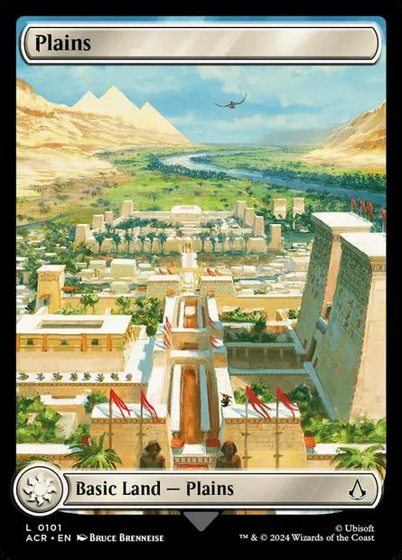 Plains, Magic card ACR 101 — Assassin's Creed set