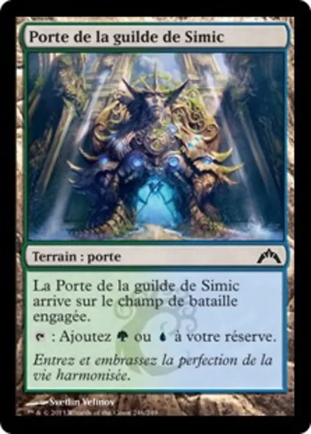 Porte de la guilde de Simic, carte Magic GTC 246 — extension Insurrection