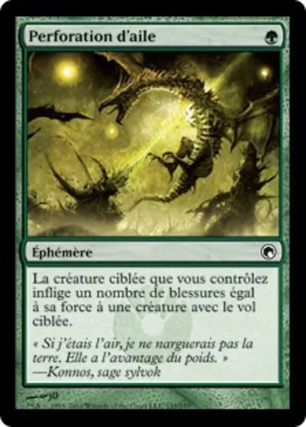Perforation d'aile, carte Magic SOM 133 — extension Cicatrices de Mirrodin