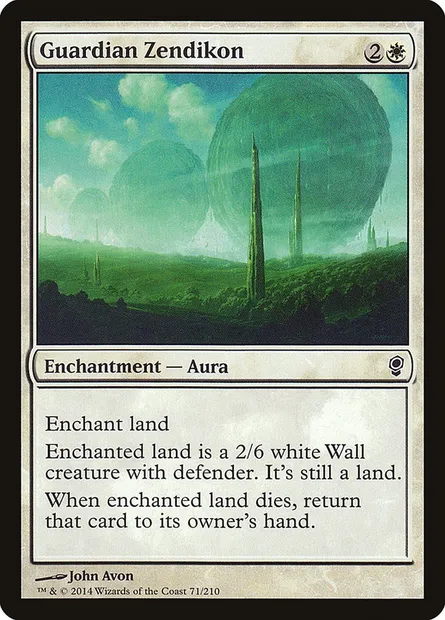 Zendikon vigile, carte Magic CNS 71 — extension Conspiration