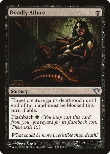 Deadly Allure, Magic card DKA 58 — Dark Ascension set