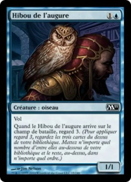 Hibou de l'augure, carte Magic M11 45 — extension Magic 2011