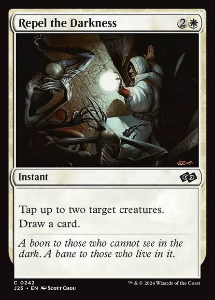 Repel the Darkness, Magic card J25 242 — Foundations Jumpstart set