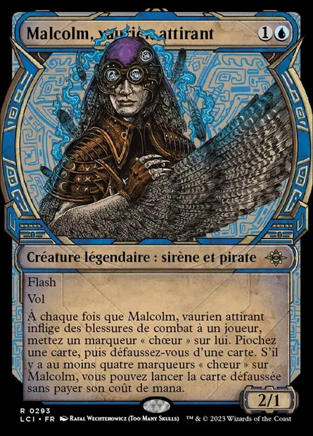 Malcolm, vaurien attirant, carte Magic LCI 293 — extension The Lost Caverns of Ixalan