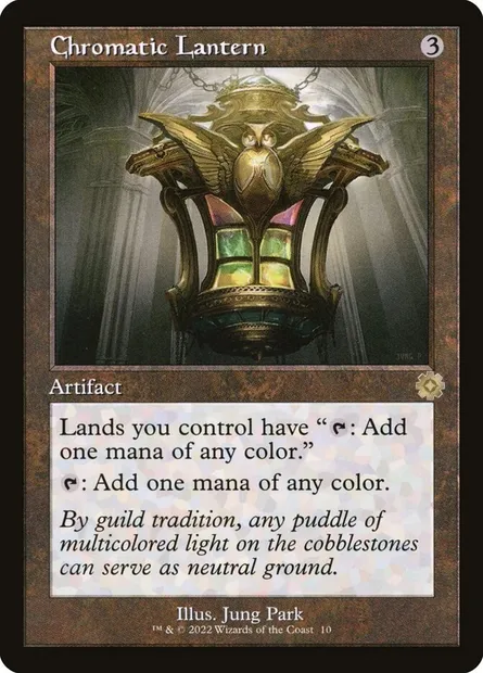 Chromatic Lantern, Magic card BRR 10 — The Brothers' War Retro Artifacts set