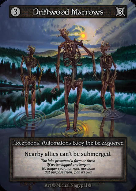 Driftwood Marrows, carte Sorcery GOT 320 — extension Gothic