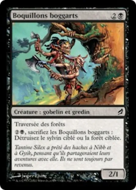 Boquillons boggarts, carte Magic LRW 103 — extension Lorwyn