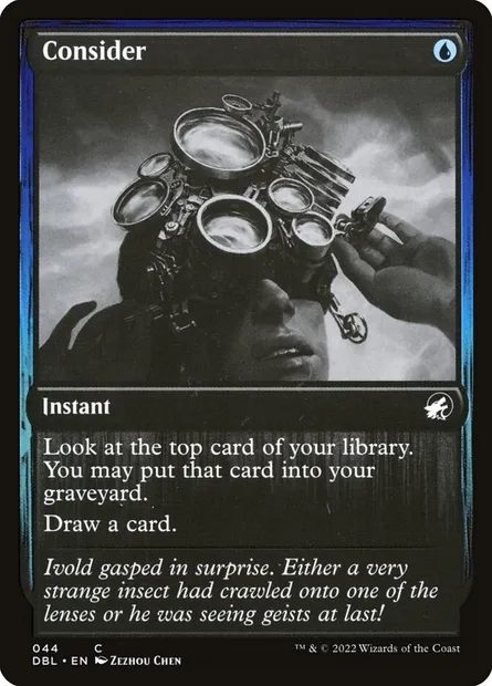 Scruter, carte Magic DBL 44 — extension Innistrad : Double Programme