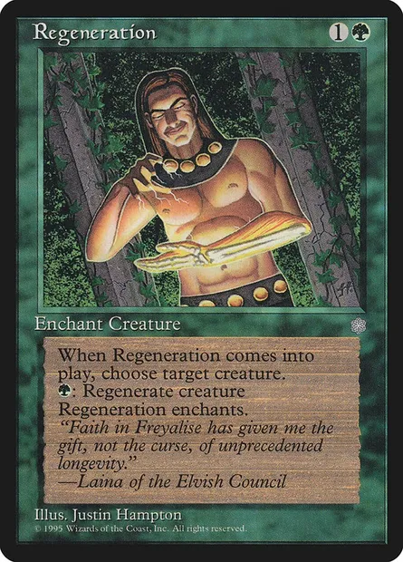 Régénération, carte Magic ICE 259 — extension Ere Glaciaire