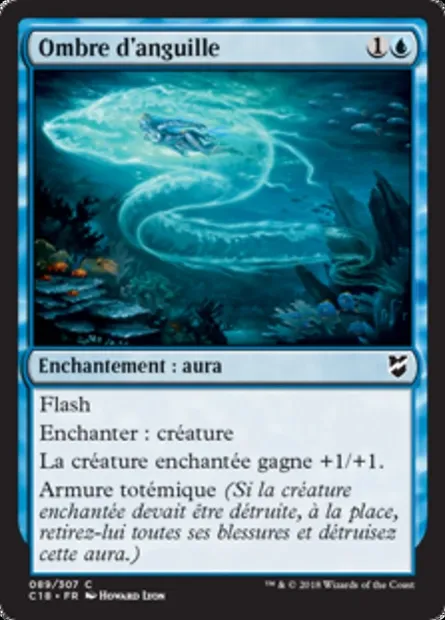 Ombre d'anguille, carte Magic C18 89 — extension Commander 2018