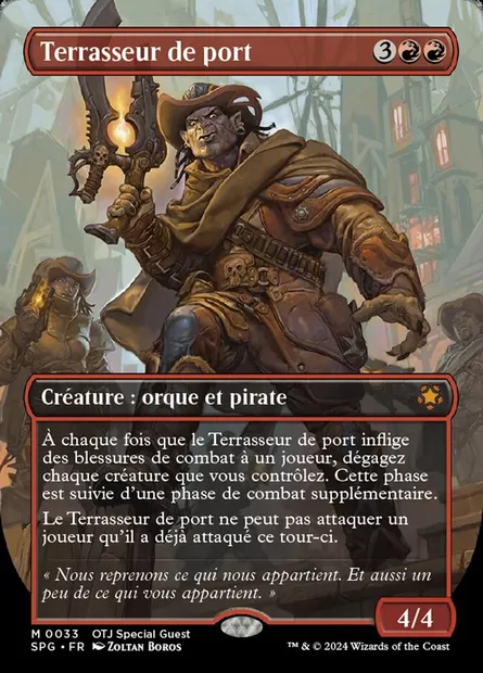 Terrasseur de port, carte Magic SPG 33 — extension Special Guests