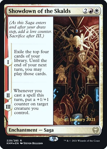 Showdown of the Skalds, Magic card PKHM 229s — Kaldheim Promos set
