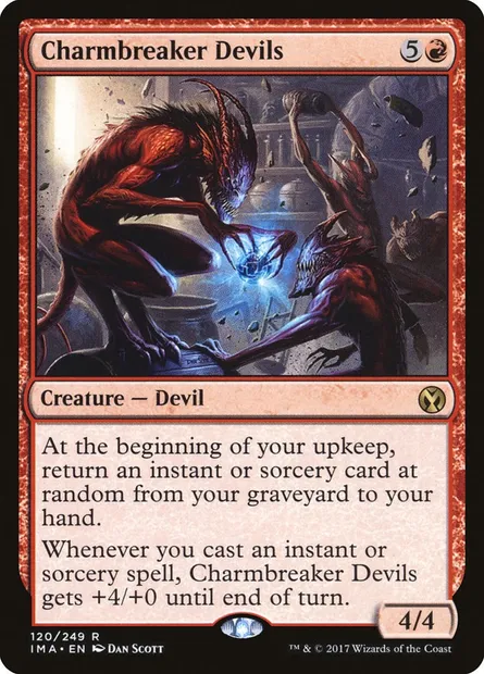 Charmbreaker Devils, Magic card IMA 120 — Iconic Masters set