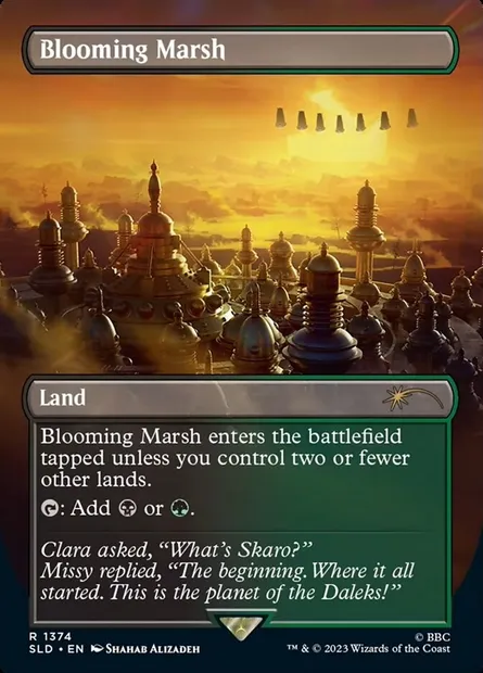 Blooming Marsh, Magic card SLD 1374 — Secret Lair Drop set