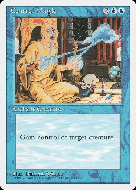 Control Magic, Magic card 4ED 64 — Fourth Edition set