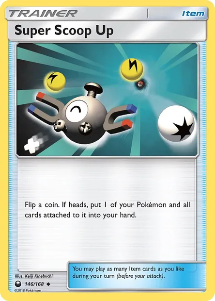 Super Scoop Up, Pokémon card CES 146 — Celestial Storm set