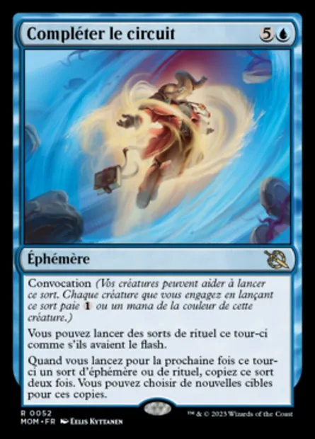 Compléter le circuit, carte Magic MOM 52 — extension L'invasion des machines