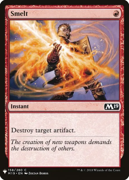 Liquation, carte Magic PLST M19-158 — extension The List