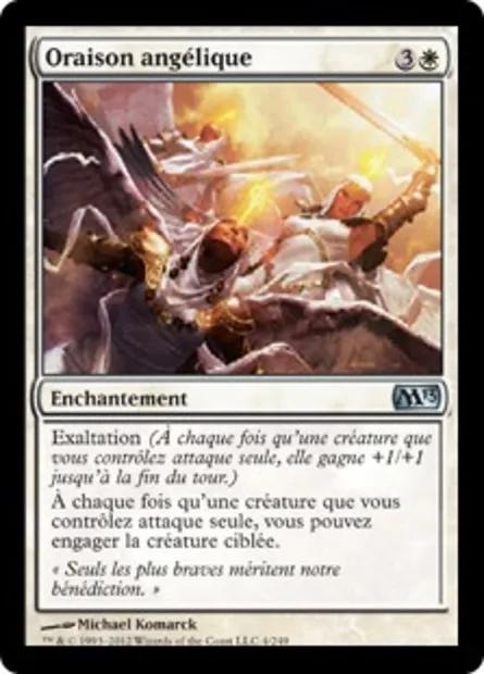 Oraison angélique, carte Magic M13 4 — extension Magic 2013