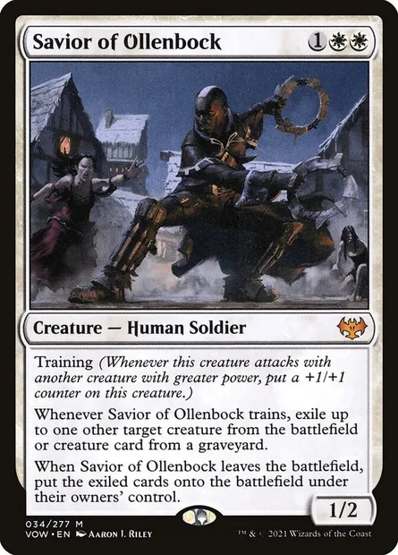 Savior of Ollenbock, Magic card VOW 34 — Innistrad: Crimson Vow set