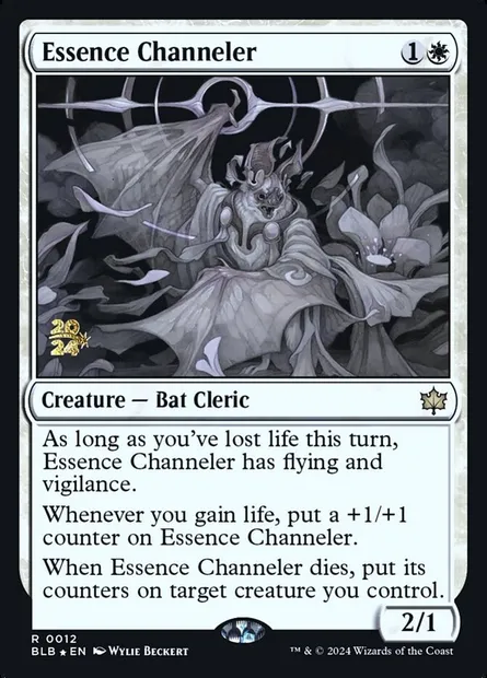 Essence Channeler, Magic card PBLB 12s — Bloomburrow Promos set