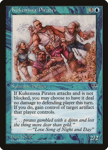 Kukemssa Pirates, Magic card MIR 71 — Mirage set