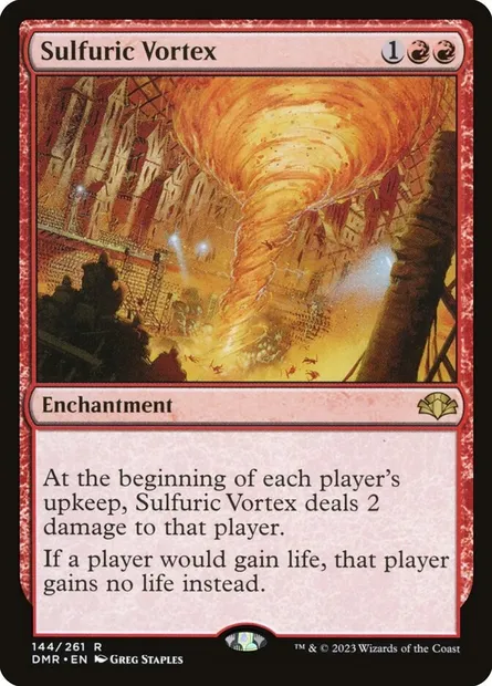 Sulfuric Vortex, Magic card DMR 144 — Dominaria Remastered set