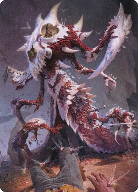 Grist, the Hunger Tide // Grist, the Hunger Tide, carte Magic AMH2 56 — extension Modern Horizons 2 Art Series