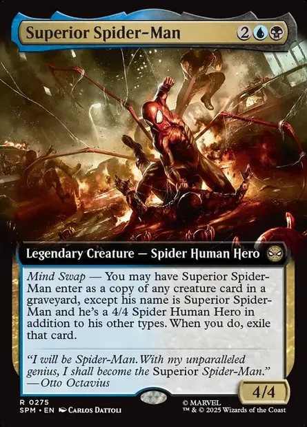 Superior Spider-Man, Magic card SPM 275 — Marvel's Spider-Man set