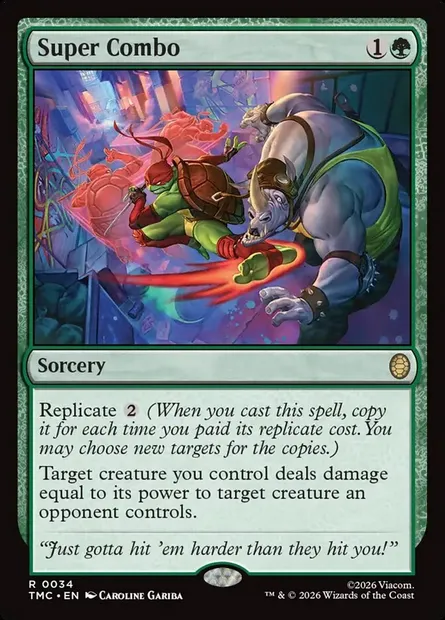 Super Combo, Magic card TMC 34 — Teenage Mutant Ninja Turtles Eternal set