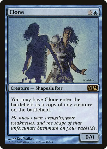 Clone, Magic card M14 47 — Magic 2014 set
