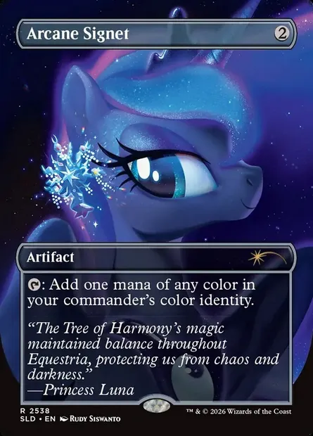 Arcane Signet, Magic card SLD 2538 — Secret Lair Drop set