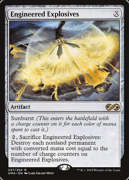 Engineered Explosives, Magic card UMA 227 — Ultimate Masters set