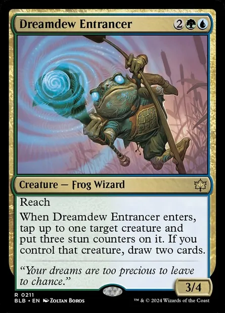 Dreamdew Entrancer, Magic card BLB 211 — Bloomburrow set