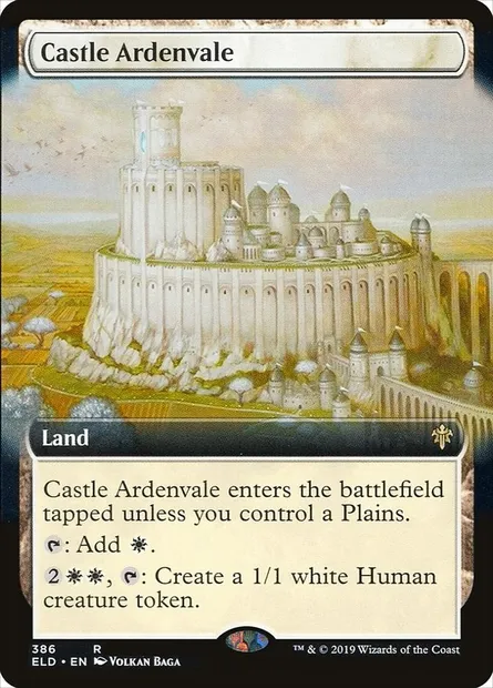 Castle Ardenvale, Magic card ELD 386 — Throne of Eldraine set
