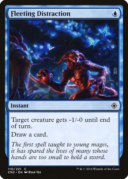 Fleeting Distraction, Magic card CN2 110 — Conspiracy: Take the Crown set