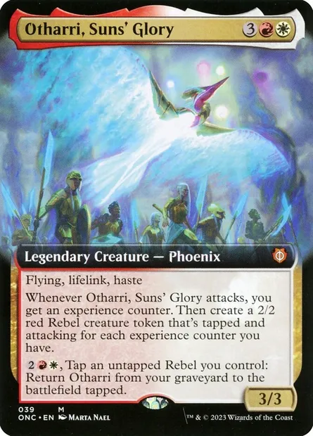 Otharri, Suns' Glory, Magic card ONC 39 — Phyrexia: All Will Be One Commander set