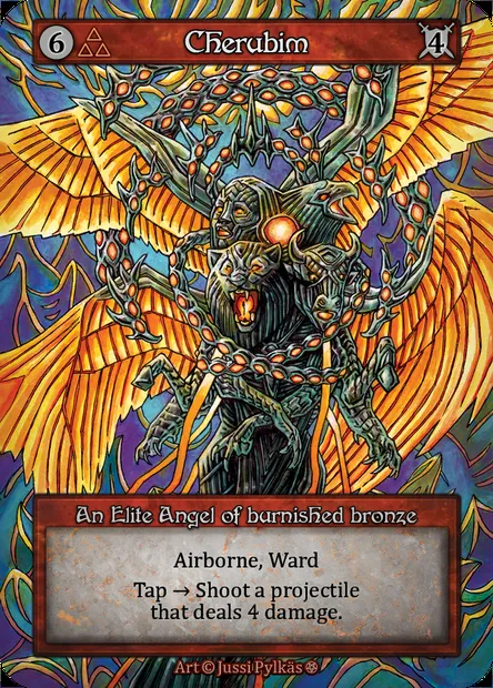 Cherubim, Sorcery card GOT 045 — Gothic set