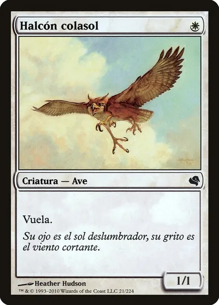 Suntail Hawk, Magic card PS11 21 — Salvat 2011 set