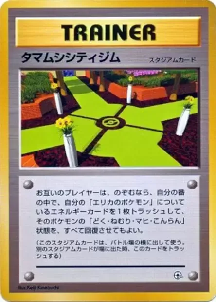 Celadon City Gym, Pokémon card CGT ct280868 — Tamamushi City Gym set