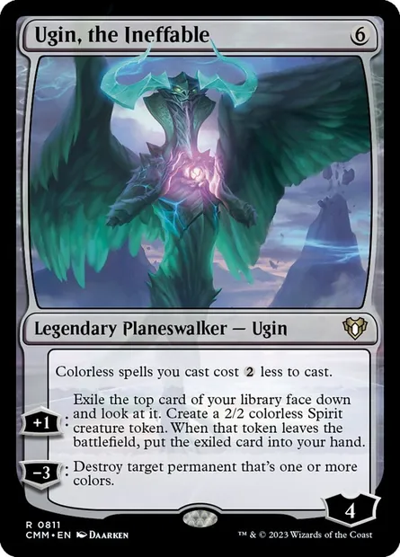 Ugin, the Ineffable, Magic card CMM 811 — Commander Masters set