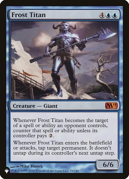 Frost Titan, Magic card PLST M11-55 — The List set